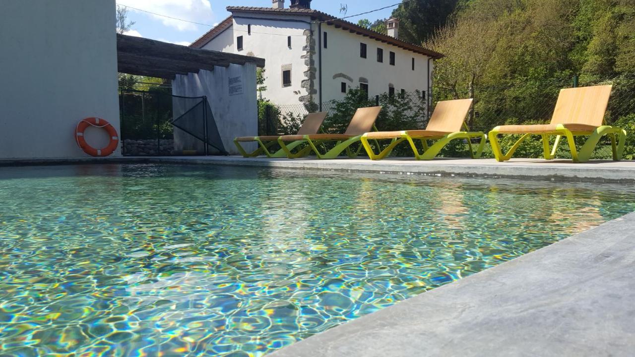 B&B La Rectoria De Sant Miquel De Pineda Sant Felíu de Pallarols Dış mekan fotoğraf